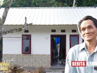 PT Timah Bangun Rumah Layak Huni Untuk Warga Bangka