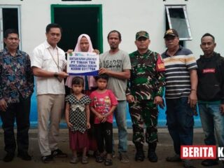 PT Timah Bangun Tiga Rumah Layak Huni untuk Masyarakat di Provinsi Kepri