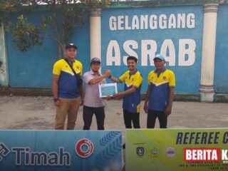 PT Timah Dukung Atlet Volly Berprestasi di Kabupaten Karimun