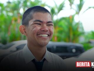 Pelajar SMP Negeri 3 Rangsang Dapat Beasiswa Pemali Boarding School dari PT Timah