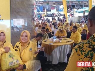 HUT ke 61 Tahun, Partai Golkar di Karimun Bagikan Ribuan Sembako dan Pengobatan Gratis