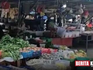 Pedagang Sore Pasar Puan Maimun Tolak Direlokasi