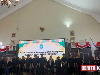 Rocky Lantik Ketua dan Pengurus KPK Periode 2025-2030