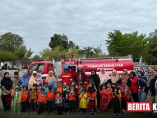 Tim Rescue dan Damkar PT Timah Kenalkan Pencegahan Bahaya Kebakaran