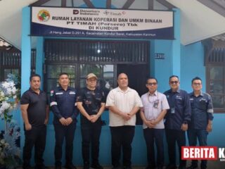 PT Timah Hadirkan Rumah Batik Untuk UMKM Kundur