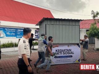 Rutan Karimun Beri Gerobak Usaha Untuk Keluarga Narapidana Kurang Mampu