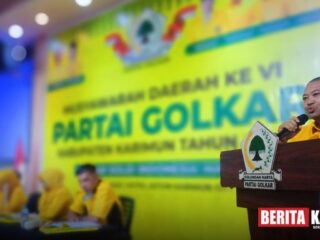 Sah! Raja Rafiza Terpilih Jadi Ketua DPD Partai Golkar Karimun